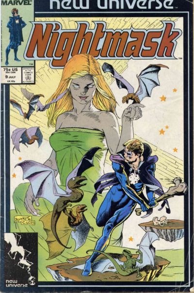 Nightmask 1986 #9 Direct ed. - back issue - $7.00