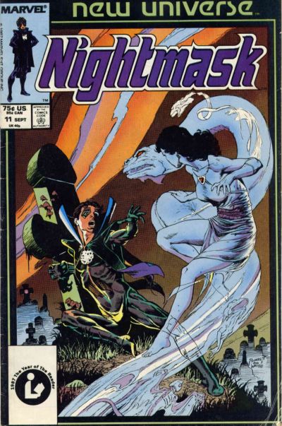 Nightmask 1986 #11 - back issue - $2.00