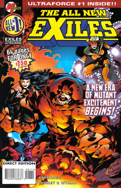 The All New Exiles 1995 #1 - back issue - $2.00