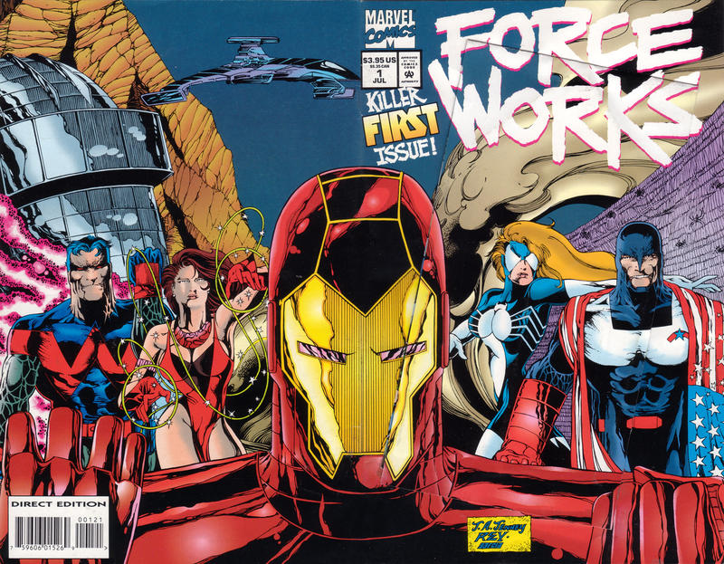 Force Works 1994 #1 Direct Edition - back issue