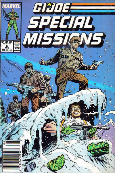G.I. Joe Special Missions 1986 #6 Newsstand ed. - back issue