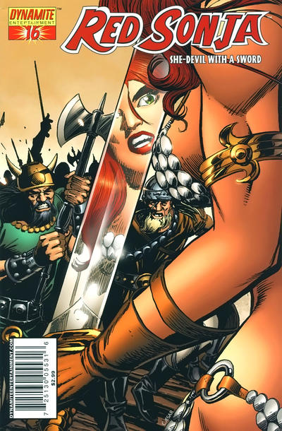 Red Sonja 2005 #16 Dick Giordano Cover - back issue - $3.00
