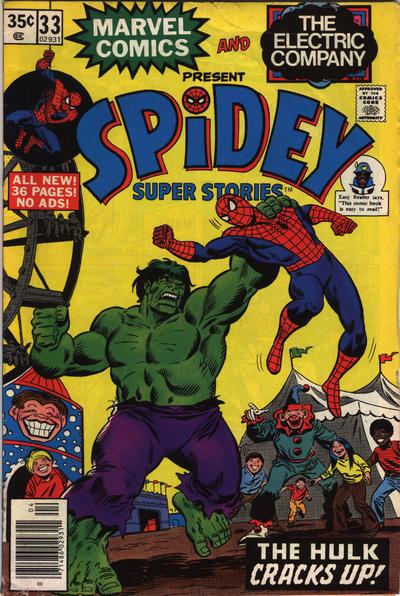 Spidey Super Stories 1974 #33 - back issue - $35.00