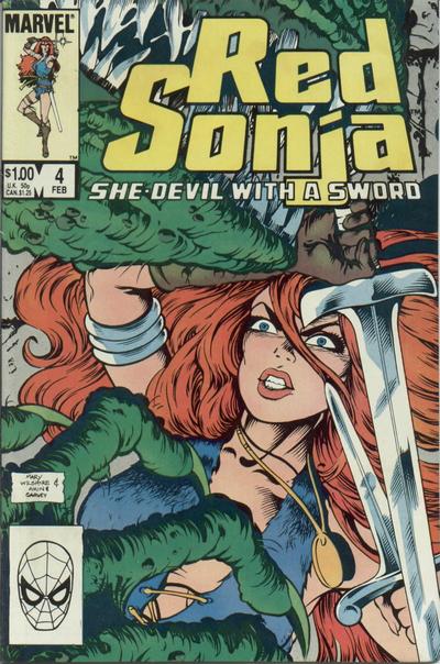 Red Sonja 1983 #4 Direct ed. - back issue - $4.00