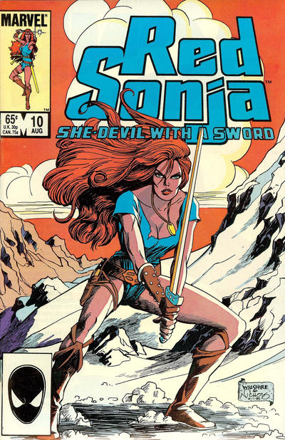 Red Sonja 1983 #10 Direct ed. - back issue