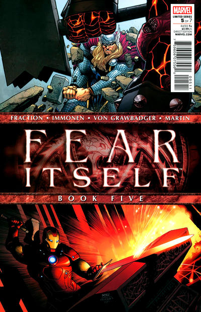 Fear Itself 2011 #5 - back issue - $3.00