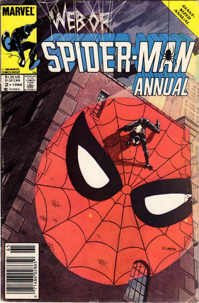 Web of Spider-Man Annual 1985 #2 Newsstand ed. - back issue - $5.00