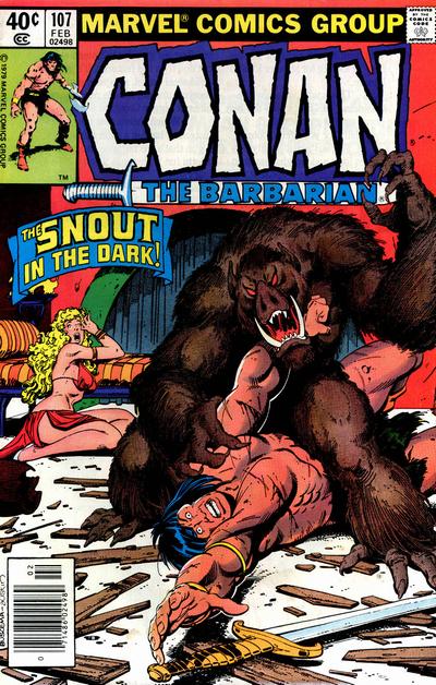 Conan the Barbarian 1970 #107 Newsstand ed. - back issue