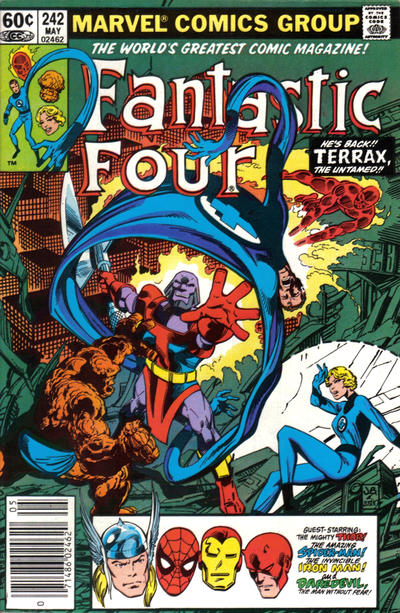 Fantastic Four 1961 #242 Newsstand ed. - back issue