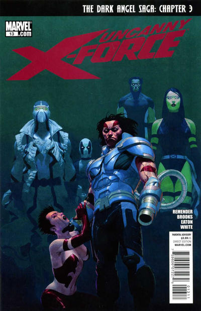 Uncanny X-Force 2010 #13 Esad Ribic Cover - back issue