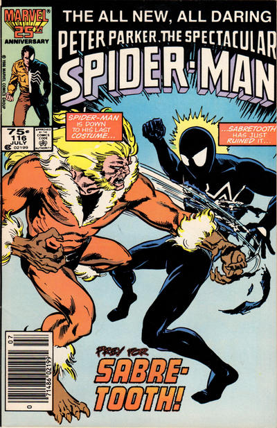 The Spectacular Spider-Man 1976 #116 Newsstand ed. - back issue