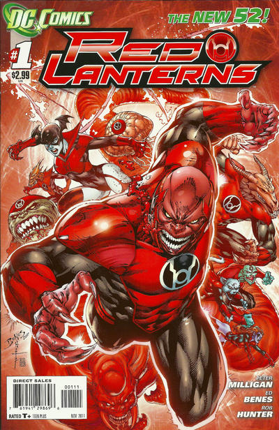 Red Lanterns 2011 #1 Direct Sales - back issue - $4.00