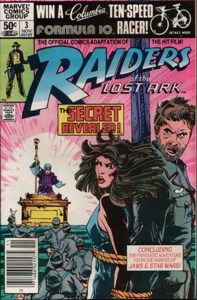 Raiders of the Lost Ark 1981 #3 Direct ed. - back issue - $5.00