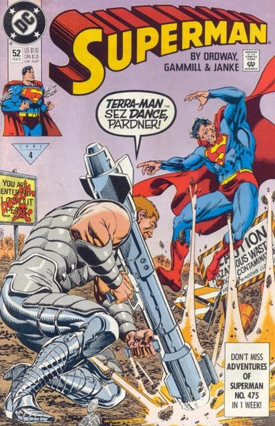 Superman 1987 #52 Direct ed. - back issue