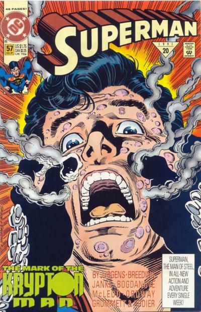 Superman 1987 #57 Direct ed. - back issue