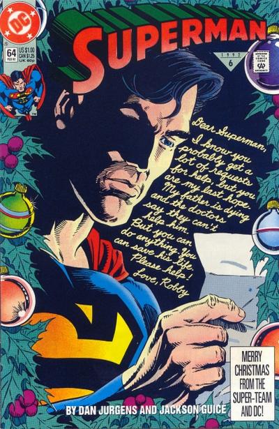 Superman 1987 #64 Direct ed. - back issue