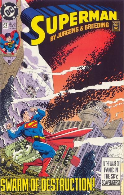Superman 1987 #67 Direct ed. - back issue