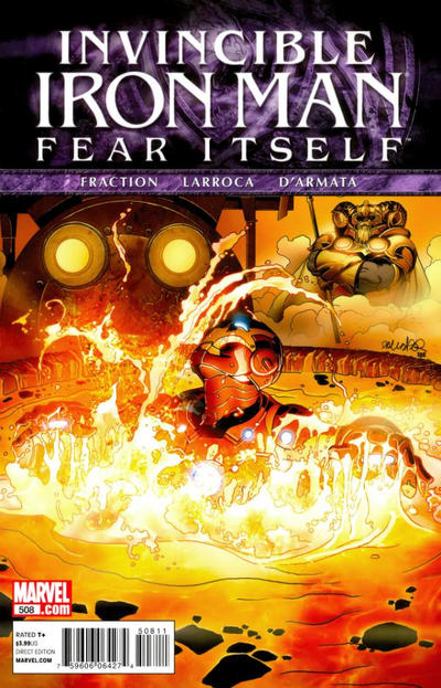 Invincible Iron Man 2008 #508 - back issue - $3.00