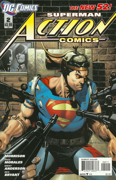 Action Comics 2011 #2 Rags Morales Cover - back issue - $5.00