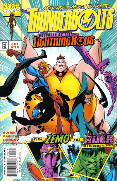 Thunderbolts 1997 #16 - back issue - $3.00