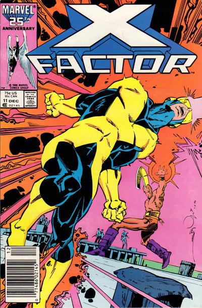 X-Factor 1986 #11 Newsstand ed. - back issue - $4.00