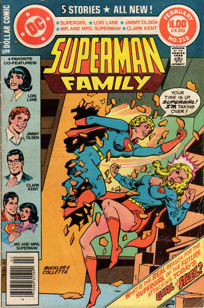 The Superman Family 1974 #215 Newsstand ed. - back issue