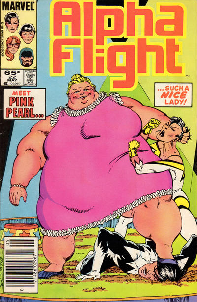 Alpha Flight 1983 #22 Newsstand ed. - back issue - $3.00