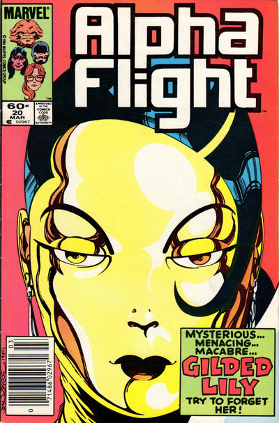 Alpha Flight 1983 #20 Newsstand ed. - back issue