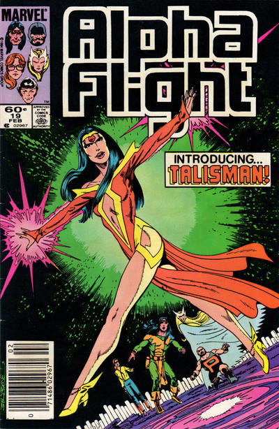 Alpha Flight 1983 #19 Newsstand ed. - back issue - $14.00