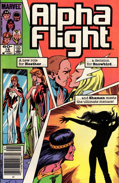 Alpha Flight 1983 #18 Newsstand ed. - back issue - $3.00