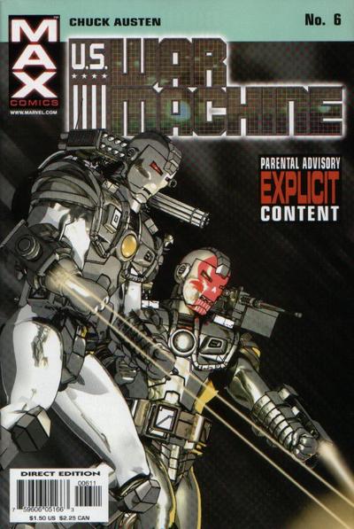 U.S. War Machine 2001 #6 - back issue - $2.00