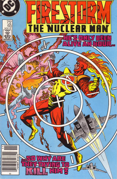 Firestorm the Nuclear Man 1987 #65 Newsstand ed. - back issue - $3.00