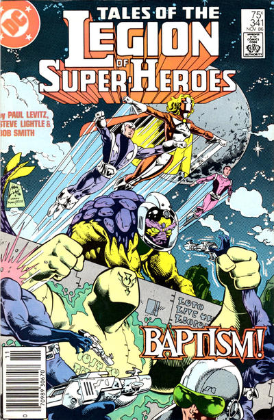 Tales of the Legion of Super-Heroes 1984 #341 Newsstand ed. - back issue - $3.00