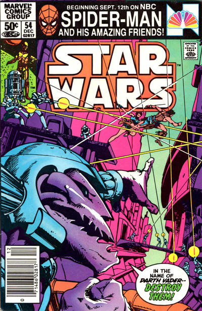 Star Wars 1977 #54 Newsstand ed. - back issue - $4.00