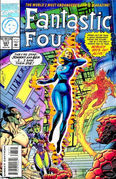 Fantastic Four 1961 #387 Deluxe Direct Edition - back issue - $4.00