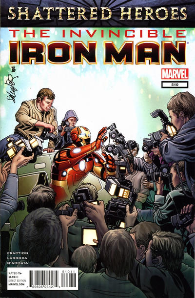Invincible Iron Man 2008 #510 - back issue