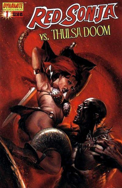 Red Sonja vs. Thulsa Doom 2006 #1 Cover B - Gabriele Dell'Otto - back issue - $3.00