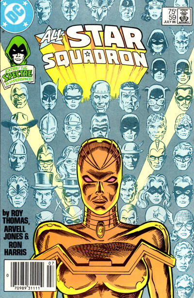 All-Star Squadron 1981 #59 Newsstand ed. - back issue - $2.00