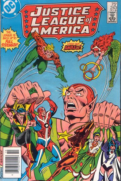 Justice League of America 1960 #243 Newsstand ed. - back issue