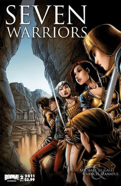 7 Warriors 2011 #2 - back issue - $3.00