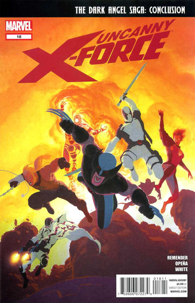 Uncanny X-Force 2010 #18 - back issue