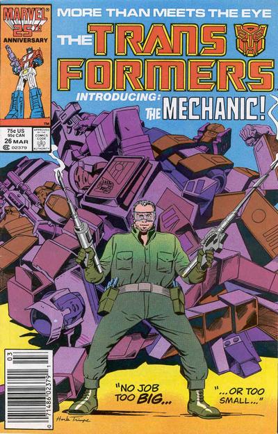 The Transformers 1984 #26 Newsstand ed. - back issue - $9.00