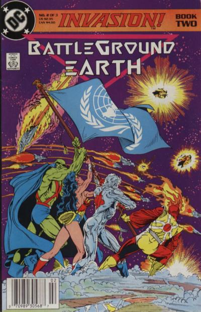Invasion 1988 #2 Newsstand ed. - back issue - $2.00