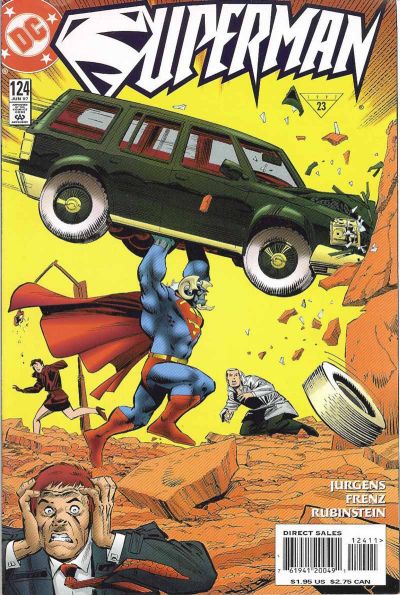 Superman 1987 #124 Direct Sales - back issue - $3.00