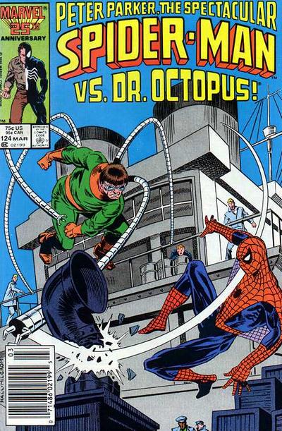 The Spectacular Spider-Man 1976 #124 Newsstand ed. - back issue
