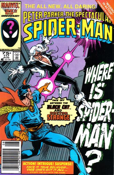 The Spectacular Spider-Man 1976 #117 Newsstand ed. - back issue