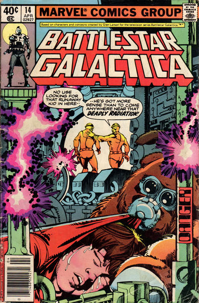 Battlestar Galactica 1979 #14 Newsstand ed. - back issue - $5.00