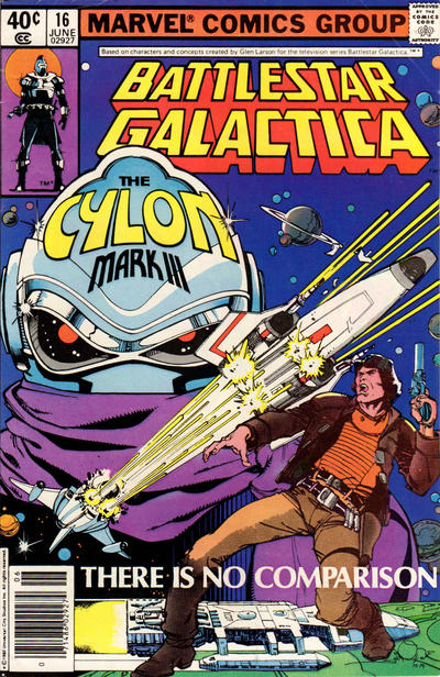 Battlestar Galactica 1979 #16 Newsstand ed. - back issue - $5.00