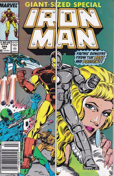 Iron Man 1968 #244 Newsstand ed. - back issue