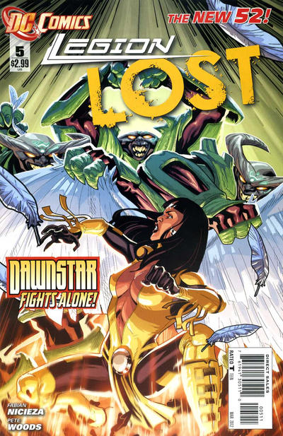 Legion Lost 2011 #5 - back issue - $3.00